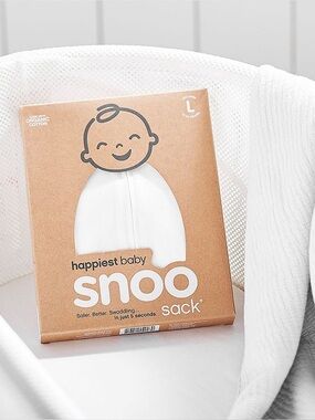 HAPPIEST BABY SNOO Organic Cotton Sack Swaddle 4-6 months
